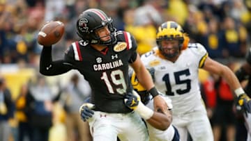 TAMPA, FL - JANUARY 1: Quarterback Jake Bentley
