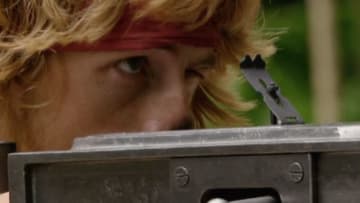 Still from Survivor: Micronesia episode 12. Image is a screengrab via CBS