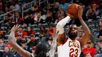 ATLANTA, GA - FEBRUARY 09: LeBron James (Photo by Kevin C. Cox/Getty Images)