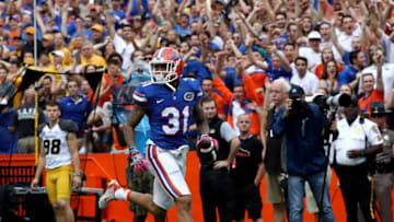 GAINESVILLE, FL - OCTOBER 15: Teez Tabor