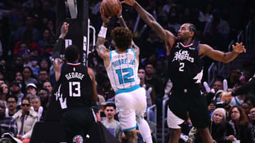 Paul George, Kawhi Leonard, LA Clippers - Mandatory Credit: Richard Mackson-USA TODAY Sports