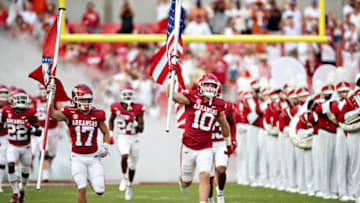 Bumper Pool, Arkansas football (Photo by Wesley Hitt/Getty Images)