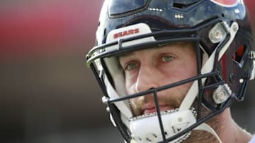 Dec 27, 2015; Tampa, FL, USA; Chicago Bears quarterback Jay Cutler (6) against the Tampa Bay Buccaneers during the second half at Raymond James Stadium. Chicago Bears defeated the Tampa Bay Buccaneers 26-21. Mandatory Credit: Kim Klement-USA TODAY Sports