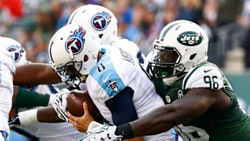 EAST RUTHERFORD, NJ - DECEMBER 13: Muhammad Wilkerson