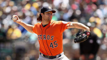 OAKLAND, CA - MAY 09: Gerrit Cole #45 of the Houston Astros (Photo by Ezra Shaw/Getty Images)