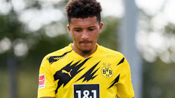 Jadon Sancho, Borussia Dortmund. (Photo by Alex Gottschalk/DeFodi Images via Getty Images)