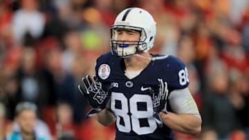 PASADENA, CA - JANUARY 02: Tight end Mike Gesicki