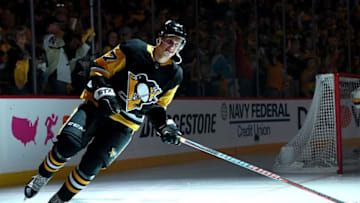 Nick Bjugstad #27 of the Pittsburgh Penguins. (Photo by Justin Berl/Getty Images)