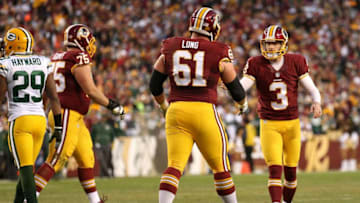 Spencer Long #61 of the Washington Redskins (Photo by Patrick Smith/Getty Images)