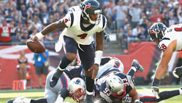 FOXBORO, MA - SEPTEMBER 24: Deshaun Watson #4 of the Houston Texans (Photo by Jim Rogash/Getty Images)