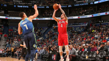 NEW ORLEANS, LA - DECEMBER 3: JJ Redick #4 of the New Orleans Pelicans (Photo by Layne Murdoch Jr./NBAE via Getty Images)