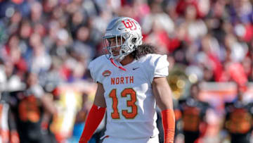 MOBILE, AL - JANUARY 25: Linebacker Francis Bernard #13 . (Photo by Don Juan Moore/Getty Images)