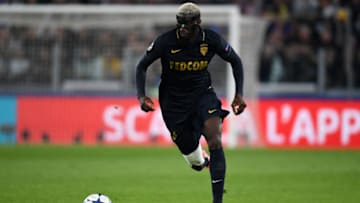 TURIN, ITALY - MAY 09: Tiemoue Bakayoko of AS Monaco in action during the UEFA Champions League Semi Final second leg match between Juventus and AS Monaco at Juventus Stadium on May 9, 2017 in Turin, Italy. (Photo by Etsuo Hara/Getty Images)