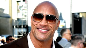 HOLLYWOOD, CALIFORNIA - JULY 13: Dwayne Johnson arrives at the premiere of Universal Pictures' "Fast & Furious Presents: Hobbs & Shaw" at Dolby Theatre on July 13, 2019 in Hollywood, California. (Photo by Kevin Winter/Getty Images)