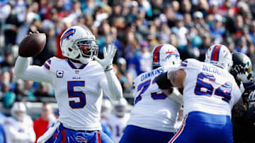 JACKSONVILLE, FL - JANUARY 07: Quarterback Tyrod Taylor