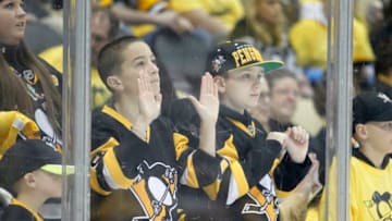 PITTSBURGH, PA - APRIL 13: Pittsburgh Penguin fans looks on before Game One of the Eastern Conference Quarterfinals during the 2016 NHL Stanley Cup Playoffs at Consol Energy Center on April 13, 2016 in Pittsburgh, Pennsylvania. (Photo by Justin K. Aller/Getty Images)