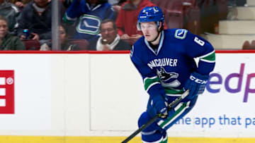 VANCOUVER, BC - MARCH 31: Brock Boeser
