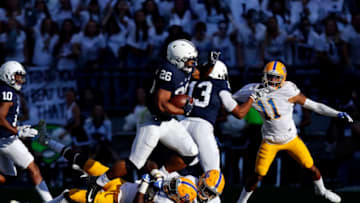 STATE COLLEGE, PA - SEPTEMBER 09: Saquon Barkley