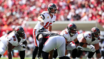 Tom Brady, Tampa Bay Buccaneers (Photo by Kevin Sabitus/Getty Images)