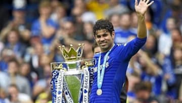 Diego Costa celebrates first title with Chelsea FC - Credit: phạm tượu pham (Flickr Creative Commons)