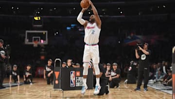 LOS ANGELES, CA - FEBRUARY 17: Wayne Ellington