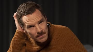 Nov 2, 2018; New York, NY, USA; Portrait of Benedict Cumberbatch, who voices the Grinch in the new Grinch project. He has a new, more sensitive take on the classic Christmas villain. He even says "Sorry" at the end to the people of Who-ville. However, he's still the Grinch. Mandatory Credit: Robert Deutsch-USA TODAY Sports