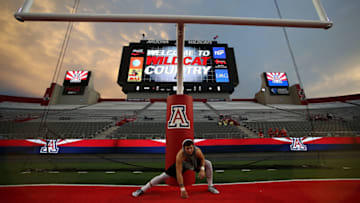 TUCSON, AZ - SEPTEMBER 19: Wide receiver Alex Holmes