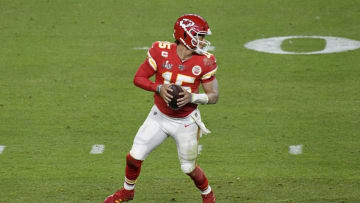 Patrick Mahomes #15, Kansas City Chiefs (Photo by Focus on Sport/Getty Images)