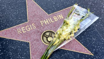 Regis Philbin's star on the Hollywood Walk of Fame (Photo by Kevin Winter/Getty Images)