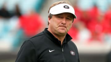 Georgia Bulldogs head coach Kirby Smart, Mandatory Credit: Kim Klement-USA TODAY Sports