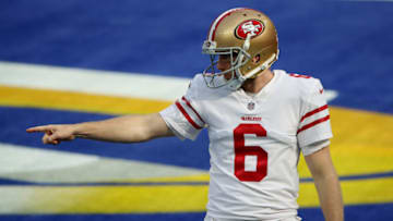 Mitch Wishnowsky #6 of the San Francisco 49ers (Photo by Katelyn Mulcahy/Getty Images)