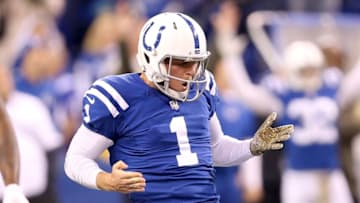 INDIANAPOLIS, IN - NOVEMBER 08: Pat McAfee