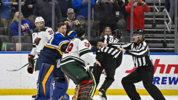 St. Louis Blues goaltender Jordan Binnington (50)Mandatory Credit: Jeff Curry-USA TODAY Sports