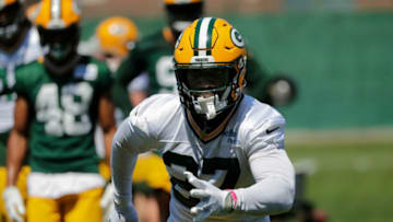 Green Bay Packers running back Patrick Taylor (27) participates in minicamp practice Tuesday, June 8, 2021, in Green Bay, Wis. Dan Powers/USA TODAY NETWORK-WisconsinCent02 7g5306tzarmtccmb71c Original