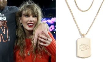 Taylor Swift and WEAR by Erin Andrews necklace