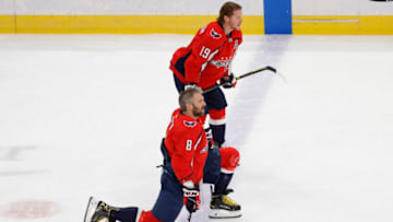 Alex Ovechkin, Nicklas Backstrom, Washington Capitals Mandatory Credit: Geoff Burke-USA TODAY Sports