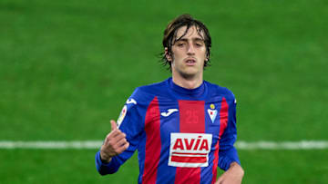 Bryan Gil of SD Eibar. (Photo by Jose Manuel Alvarez/Quality Sport Images/Getty Images)