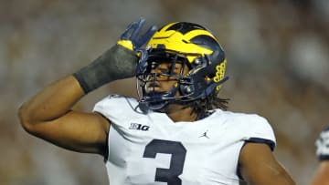 STATE COLLEGE, PA - OCTOBER 21: Rashan Gary