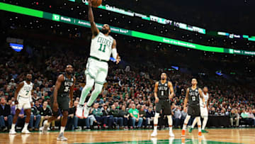 Brooklyn Nets Kyrie Irving (Photo by Adam Glanzman/Getty Images)