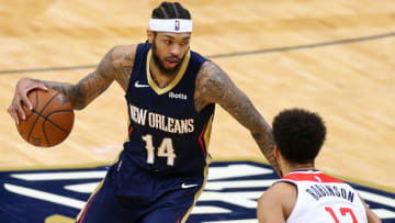 Brandon Ingram #14 of the New Orleans Pelicans (Photo by Jonathan Bachman/Getty Images)