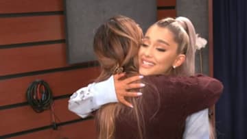 Ariana Grande on The Tonight Show Starring Jimmy Fallon, courtesy of NBC