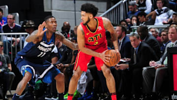 Tyler Dorsey #2 of the Atlanta Hawks (Photo by Scott Cunningham/NBAE via Getty Images)