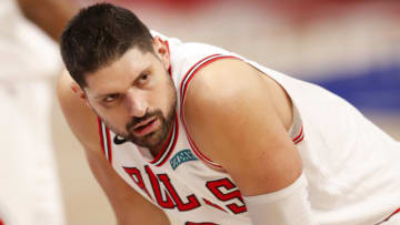 Chicago Bulls Nikola Vucevic. Mandatory Credit: Raj Mehta-USA TODAY Sports
