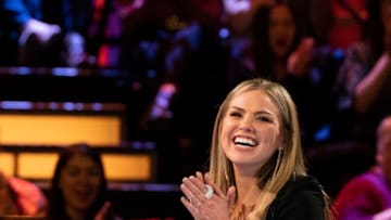 THE BACHELOR - "The Bachelor: The Women Tell All" - Twenty of the most unforgettable women this season will return to confront each other and Colton and offer the lowdown on their quarrels and personal hostilities as they battled to capture Colton's heart. Chris Harrison takes a look back at some of the "memorable breakdowns and breakups" in series history. Dramatic feuds are revived between Oneyka and Nicole, Demi and Courtney, and Katie and Caelynn. Colton also must face the scrutiny of the women he sent home, while the ladies must defend their own behavior. Then take a look at some of the hilarious bloopers from this season and a sneak peek of one of the most unpredictable endings in franchise history on "The Bachelor: The Women Tell All," TUESDAY, MARCH 5 (8:00-10:00 p.m. EST), on The ABC Television Network. (ABC/Eric McCandless)HANNAH B.