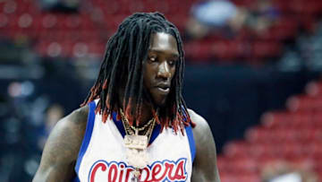 LAS VEGAS, NV - JULY 7: Montrezl Harrell #5 of the LA Clippers attends a game between the LA Clippers and Memphis Grizzlies during Day 3 of the 2019 Las Vegas Summer League on July 7, 2019 at the Thomas & Mack Center in Las Vegas, Nevada. NOTE TO USER: User expressly acknowledges and agrees that, by downloading and/or using this Photograph, user is consenting to the terms and conditions of the Getty Images License Agreement. Mandatory Copyright Notice: Copyright 2019 NBAE (Photo by Chris Elise/NBAE via Getty Images)