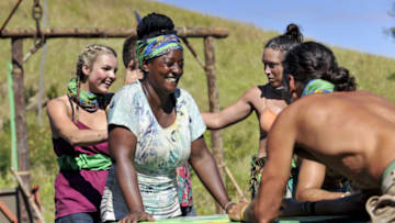 "Survivor Jackpot" - Andrea Boehlke, Cirie Fields, Sarah Lacina and Troyzan Robertson on the third episode of SURVIVOR: Game Changers, airing Wednesday, March 15 (8:00-9:00 PM, ET/PT) on the CBS Television Network. Photo: Jeffrey Neira/CBS Entertainment ÃÂ©2017 CBS Broadcasting, Inc. All Rights Reserved.