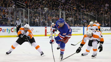 NEW YORK, NY - JANUARY 16: Michael Grabner