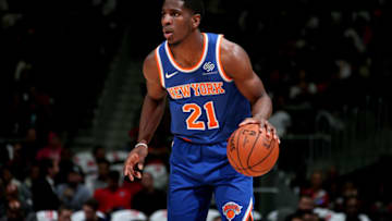 New York Knicks Damyean Dotson (Photo by Ned Dishman/NBAE via Getty Images)