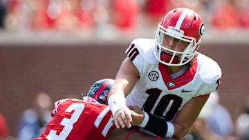 OXFORD, MS - SEPTEMBER 24: Jacob Eason