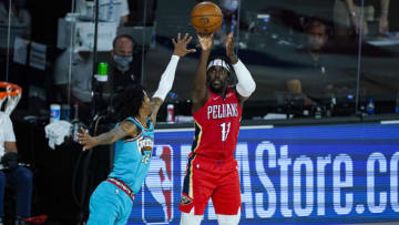 Jrue Holiday #11 of the New Orleans Pelicans (Photo by Ashley Landis - Pool/Getty Images)